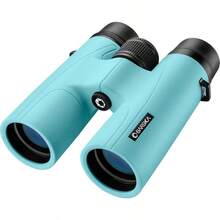Crush 10x42 Shockproof Lightweight Colorful Binoculars FullyMulti Coated For Hunting Hiking Concerts Sports With Carrying Case And Neck Strap - BreezeBlue - View 1