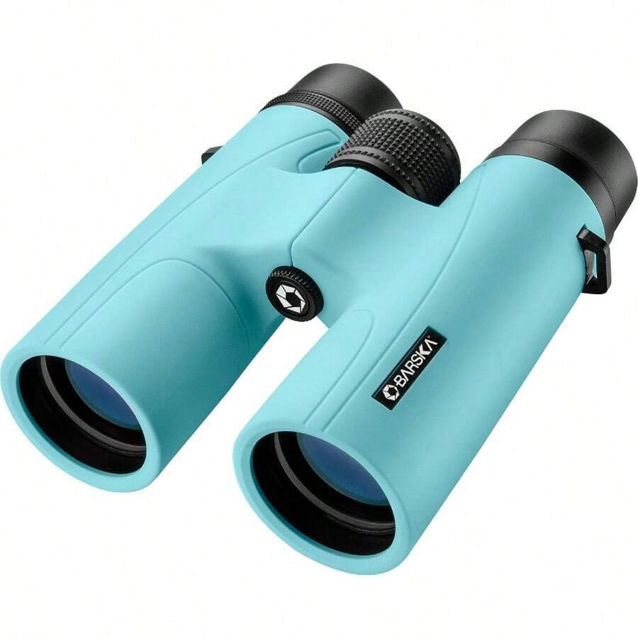 Crush 10x42 Shockproof Lightweight Colorful Binoculars FullyMulti Coated For Hunting Hiking Concerts Sports With Carrying Case And Neck Strap - BreezeBlue - View 1