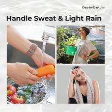 5 Paquetes de Bandas Elásticas Compatibles con Watch 8 6 5 4 FE Banda 40mm 44mm 45mm/Watch 8 Classic 6 4 42mm 46mm 43mm 47mm/Active 2, Correa Deportiva de Nylon Elástico Resistente al Agua de 20mm - Starlight/Blanco/Té Mike/Púrpura ahumado/Lavanda - Ver 6