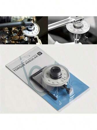 1 pieza Nueva Llave Dinamométrica Automotriz con Dial Torquímetro - Herramienta Manual para Equipos de Servicio Automotriz en el Garaje - Calibrada en Grados