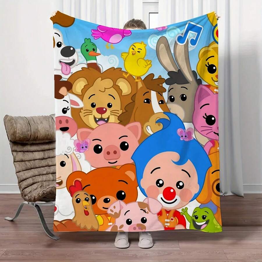 Throws Blankets For Sofa Luxury Throw Blanket For Sofa Luxury Plims Bed Blanket 150cm X 200cm Home And Decoration Knitted Plaid,Birthday Thanksgiving Gift, Comfortable Flannel Blanket - Phong cách 5 - Xem 1