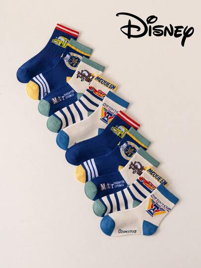 Disney 10/5 正品汽车圣诞儿童袜，新年加厚礼物袜，男童冬季卡通圣诞新年动漫袜，女童袜，家居拖鞋，创意礼品袜，儿童袜