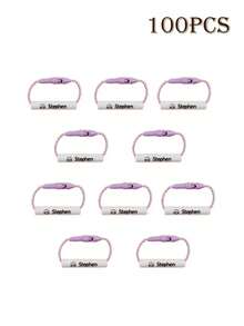 10 Personalized Custom Shoe Name Tags For School To Distinguish Shoes, Clothes, Umbrellas, Water Cups And Other Daily Necessities,Luggage Tag, Personalized Gifts - Style a - View 28