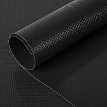 VINILMAX Lona Impermeable de 1.50x1m Uso Rudo con Protección UV para Exterior | Resistente a Polvo, Lluvia y Nieve | Ideal para Camiones, Obra y Construcción | Disponible en Varios Colores - Negro - Ver 4