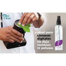 EstiloTendenciaOpticlear. ® |   Kit De Limpieza Para Pantallas, Para LCD LED HDTV Monitores De Computadora,TV, IPad, , Tablet, Smartphone, Laptops |   SolucióN 125Ml + Microfibra Ultra Premium 19X17Cm |   Sin AlcoholCalidad PremiumVersióN Mejorada