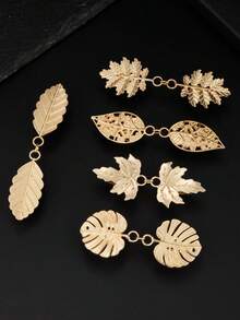 Xiacheng Shawl Clips, Cloak Buckles, Cardigan Clips, Sweater Clips, Retro Collar Decor, Retro Cloak Brooch, And Silver Shawl Pins - Silver - View 9