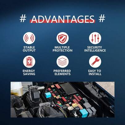 4 Pack High Power 4 Pin Fuse Box Relay# 13500114/8385 Compatible For GM Gray