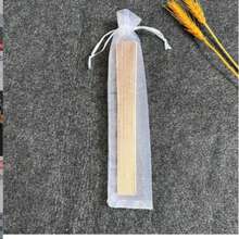 10/20/50/100pcs Vintage Style Fan Shaped Gift Bags, Gift Packaging Bags, Home Supplies, Nylon Bags, Storage Bags, Small Packaging Bags, Holiday Party Supplies, Wedding Supplies, Gift Decoration Packaging, Small Packaging Bags, Jewelry Accessory Packaging, Gift Hanging Bags, Birthday Gift Jewelry Drawstring Bags - White - View 3