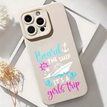 2026 nueva funda de teléfono mate, funda de teléfono diseño de ancla y rueda de crucero para iPhone 14 Pro Max 13 12 11 Xs Xr X  Galaxy S23 S22 S21 S20 Plus Note 20 10 regalo de pareja para él y ella regalo de San Valentín cumpleaños - Blanco antiguo - Ver 6