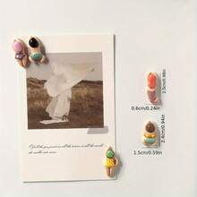 6pcs/12pcs Cute Resin Swimming People Fridge Magnets, Home Decor Magnets - Multicolor - View 7