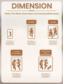 1pc Waterproof Fitted Sheet, Bedding, Skin-Friendly Mattress Cover, Soft And Comfortable Bedding For Bedroom, White Fitted Sheet, Room Decor, Winter Decor, Christmas Decor, Waterproof Mattress Protector, Noiseless Bed Protector, Breathable Bed Sheet Cover, Mattress Cover Machine Washable, Christmas Gift - trắng - Xem 3