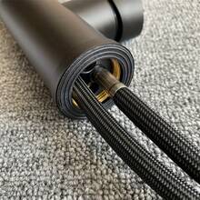 1个可伸缩冷热水龙头 - 可旋转厨房水槽水龙头 - 家用厨房水龙头 厨房用品 厨房配件 厨房工具