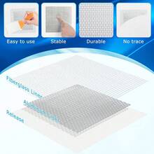 1/5pcs Drywall Repair Aluminum Wall Repair Patch, Fiber Mesh Over Galvanized Plate, Dry Wall Hole Repair Patch Metal Patch With Extended Self-Adhesive Mesh - Multicolor - View 8