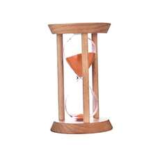 1/3/5 Minutes New Wooden Mini Desktop Decoration Sand Clock Creative Timers Sandglass Kitchen For Kids Gift