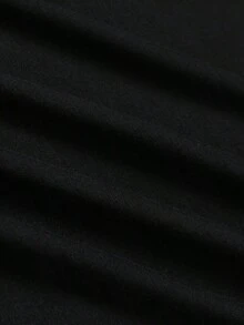 Women's Gothic T-Shirt – "Pitch Black" Skeleton Graphic Tee, Black Punk & Edgy Casual Top For Daily Wear, Alternative Street Style, Subculture, Dark Fashion & Statement Look - 黑色 - 查看 5