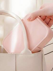 [US-Based Shipping]Travel Pu Leather Jewelry Box, Travel Jewelry Organizer, Multifunctional Waterproof Jewelry Box, Large Capacity Jewelry Box, Portable Jewelry Organizer, Pu Leather Ring Box, Hair Jewelry Organizer, Earring Organizer, Jewelry Organizer, Jewelry Organizer, Detachable Jewelry Organizer, Organizing Organizer, Jewelry Display Box, Travel Jewelry Box, Jewelry Organizer, Multi-Layer Jewelry Organizer, Makeup Brush Organizer, Jewelry Organizer, Cosmetic Organizer. Jewelry Tray, Jewelry Tray, Jewelry Display Rack, Suitable For Rings, Necklaces, Earrings, Brooches, Watches, Bracelets, Lipsticks, Eyeshadow Palettes, Contact Lenses, Bedroom Decorations And Outdoor Travel Must-Haves For Women And Girls, Double-Layer Portable Mini Travel Box, A Must-Have For The Beginning Of The School Season - Nhiều màu - Xem 8