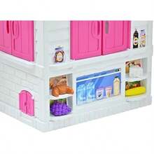 Prinsel | Casita Infantil de Juegos | Casita y Supermercado para Niñas | Play House 2 en 1 | Rosa | De 2 a 6 Años, Espaciosa, Timbre con Luz y Sonido, Accesorios | Artículos para Niños(default) - Multicolor - Ver 10