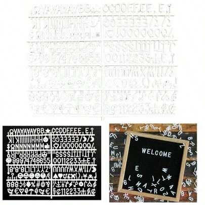 Letter Board Letters Only Flet Letter Boards, Plastic Letter Board Sign Message Board Letters, Word Board With Letters, Numbers Felt Letters Changeable Changeable Letter Boards 230
