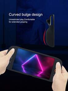 1个游戏机保护套，表面纹理设计，防滑、防汗、防刮擦，提升游戏体验 - 彩色 - 查看 4