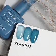 Jelly Gel Polish Set Fall Colors Translucent Ice Jelly Gel Nail Polish For Women All Seasons Red Green Blue Pink Nail Manicure Kit Salon DIY At Home Christmas Gifts For Women Same Color Same Bottle 15ml 0.5floz - 彩色 - 查看 55