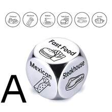 11th Anniversary Food Dice Date Night Surprise Gift, Halloween Basket Filler, Wedding Birthday Christmas Valentine's Day Gift For Boyfriend, Girlfriend, Husband, Wife, Her, Him - Multicolor - View 3