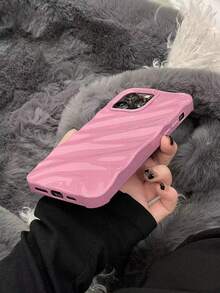 Y2K 3D 波浪丝绸纹理亮面电镀皱纹防摔手机壳适用于 15/15 ProMax/15 Pro/15 Plus/11/12/13/14/16 ProMax/XS/XR/11 Pro/11 ProMax/12 Pro/12 ProMax/13 Pro/13 ProMax/7 Plus/14 Pro/14 ProMax/14 Plus/16 Pro/16 Plus/7 Plus/8 Plus/8/SE2 防水防震防刮 - 紫羅蘭色 - 查看 7