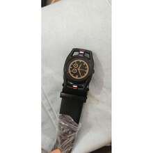 Men's Dress Belt In Synthetic Leather With Automatic Mechanism - 鐘面 - 查看 1