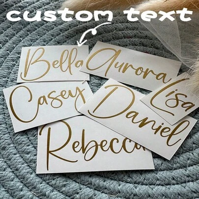 Pegatinas personalizadas, pegatinas con nombres de pelota, decoraciones DIY, pegatinas con nombres de pelota personalizadas, pegatinas de pelota, solo pegatinas, Colección 2026, regalo personalizado