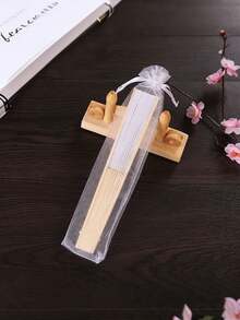 10/20/50/100pcs Vintage Style Fan Shaped Gift Bags, Gift Packaging Bags, Home Supplies, Nylon Bags, Storage Bags, Small Packaging Bags, Holiday Party Supplies, Wedding Supplies, Gift Decoration Packaging, Small Packaging Bags, Jewelry Accessory Packaging, Gift Hanging Bags, Birthday Gift Jewelry Drawstring Bags - White - View 8