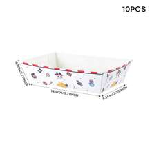 10/24pcs Cartoon Pirate Disposable Food Boxes, Fries Boxes, Popcorn Boxes, Snack Boxes, Birthday And Family Gathering Party Decorations, Suitable For Bakeries, Burger Restaurants, Movie Theaters - Multicolor - View 6