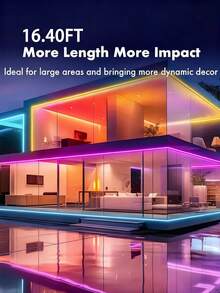 5M RGB Flexible LED Neon Strip Lights, USB Powered Decorative Neon Lights For Indoor And Outdoor Use, DIY Neon Lamp, Suitable For Room, Wall, Holiday And Party - Multi-color light - View 9