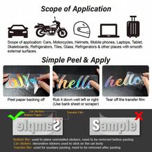 Lady Devil Angel Girl Car Sticker Personalized Motorbike Trucks Car Styling Reflective Decorative Decal - one-size - View 6