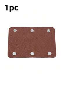 2pcs/Set Or 1pc Faux Leather Handle Covers With Snap Button - Non-Slip, Durable Bag And Luggage Protector Sleeves, Detachable Accessory - Multicolor - View 14