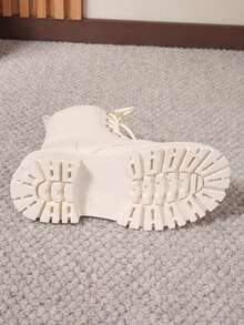 Winter Boots For Women Warm Waterproof Boots Non Slip Sole Everyday Wear - 米色 - 查看 8