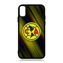 Funda Case Uso Rudo para Celular An Diseño de "Club America" Aguilas Tricampeon Futbol Soccer Deportes MX Aesthetic Laterales Negros 12 - Negro - Ver 1