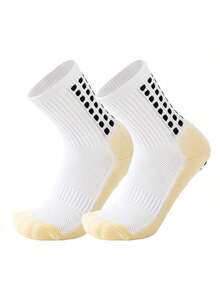 1/4/6 Đôi Tất bóng đá chống trượt cho nam, Tất thể thao thể thao chống trượt cho bóng đá và bóng rổ 8 chiếc/12 chiếc - Nhiều màu - Xem 4