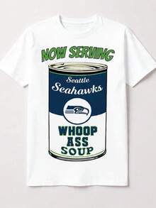 Seahawks Graphic T-Shirt _ Sweatshirt - 白色 - 查看 1