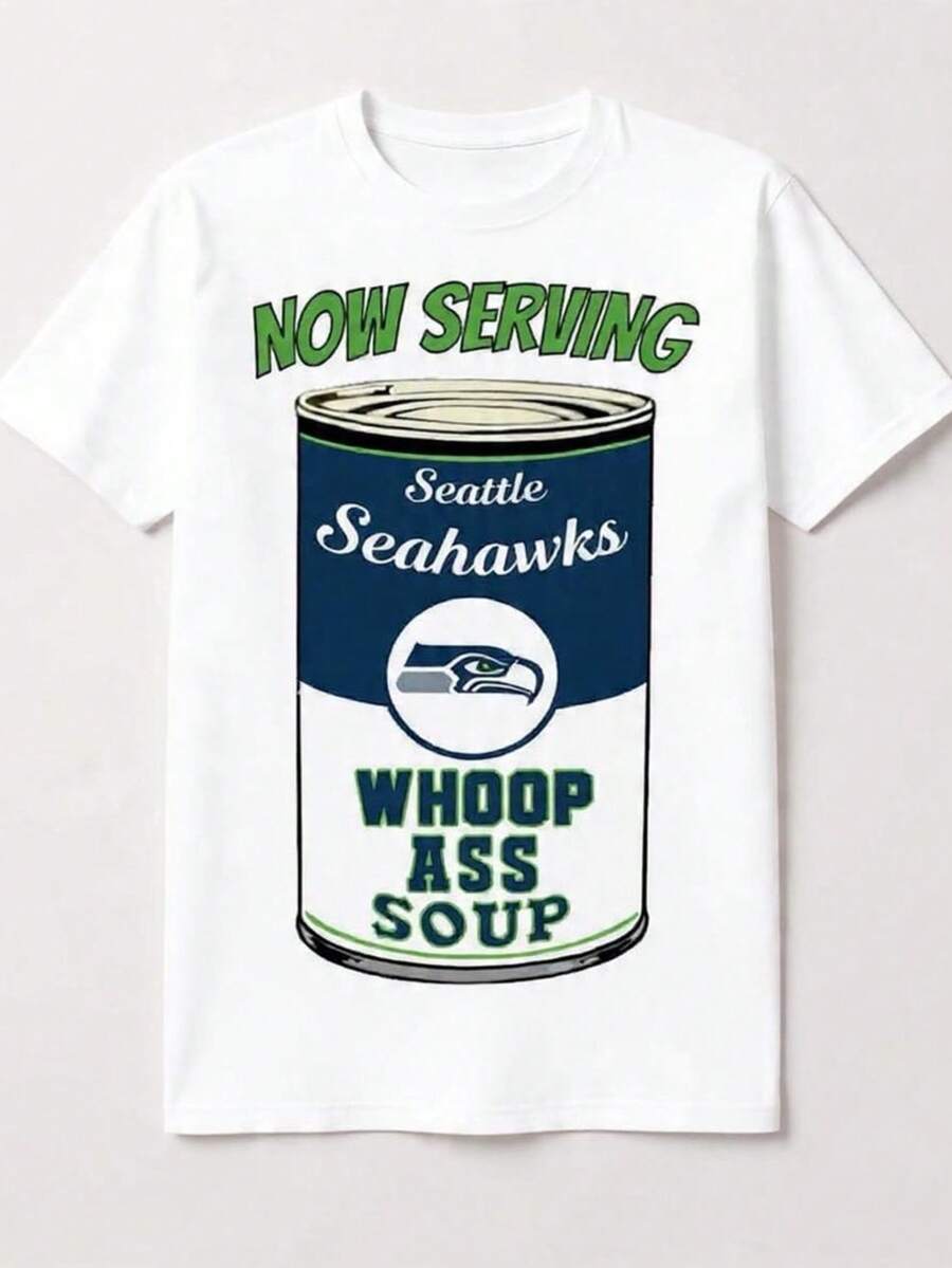 Seahawks Graphic T-Shirt _ Sweatshirt - 白色 - 查看 1