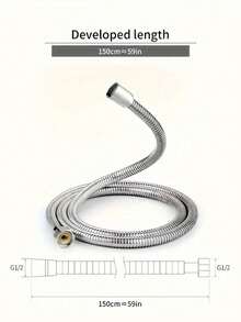 一套9英寸方形淋浴喷头组合,可调节高流量淋浴喷头套装,带手持喷头,壁挂式雨淋式淋浴喷头,镀铬饰面,增压淋浴喷头,现代波西米亚风格,适用于家庭和酒店浴室,是现代浴室和房车的完美配件,升级您的浴室,享受奢华沐浴体验,是节日馈赠亲朋好友的理想礼物。 - 銀色圓形 - 查看 16