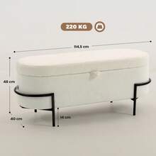 Storage Benches & Ottomans - 1 - View 5