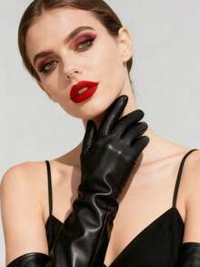 50cm Women's Fashion Multi-Color Warm Long Gloves, Suitable For Brides, Wedding Performances, Cosplay And Other Occasions, Autumn/Winter