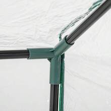 Outsunny Greenhouse With Window, PVC Greenhouse 120x60x60, Transparent House For Tomatoes And Early Planting Bed On Site - 1 - View 5