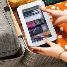 Clear Makeup Bag Small, TSA Approved Portable Toiletry Bag With Zipper Cosmetic Travel Bag Makeup Organizer Case Mini Makeup Pouch For Purse Car Organizer Bag For Women Men - MàuP - Xem 7