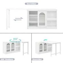 Floor Shelves - White - View 6