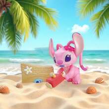 Miniso Bộ sưu tập Stitch Scrump & Pink & Nước hoa ô tô phiên bản giới hạn của Disney, thiết kế tinh tế đến từng chi tiết, vật dụng trang trí nội thất thiết yếu, quà tặng độc đáo, bộ sưu tập đồ trang trí bàn làm việc, chất liệu PVC (1 hộp giao ngẫu nhiên) - Nhiều màu - Xem 4