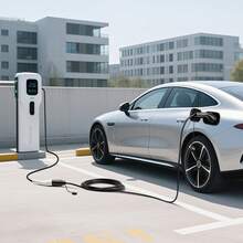 EV Charger Extension Cable, 40Amp 21 Ft J1772 Extension Cord Compatible With 120V-240V SAE J1772 Electric Vehicle Chargers, Level 1/Level 2 IP66 Heavy Duty Car Charging Cable With Carrying Bag - 40A 21ft - 查看 1