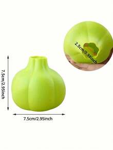 1 Piece Creative Design Silicone Garlic Peeler, Soft Garlic Peeler, Practical Kitchen Tool, Garlic Separator For Cooking, Outdoor Cooking, Ideal Christmas Gift - Multicolor - View 7