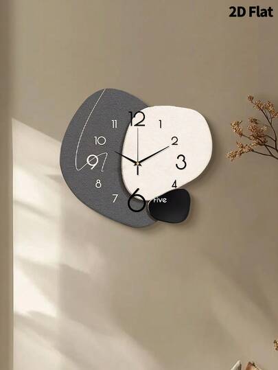 1pc 12inch/16inch Retro Artistic Creative ation Wand Clock, Super Quiet Quartz Movement, No Ticking Sound, Room ation, Home Living Bedroom view 11