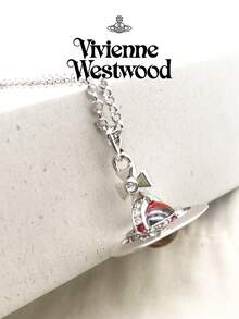 Vivienne Westwood New Tiny Orb Pendant Necklace - Silver - View 4