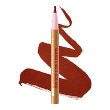 W3W Long-Lasting Waterproof Matte Nude & Deep Brown Lip Liner Pencil, High Color Payoff, Creamy Texture, Sponge Tip Applicator, Smooth Application, Waterproof & Smudge-Proof, Long-Wearing, Easy To Use Lip Liner
